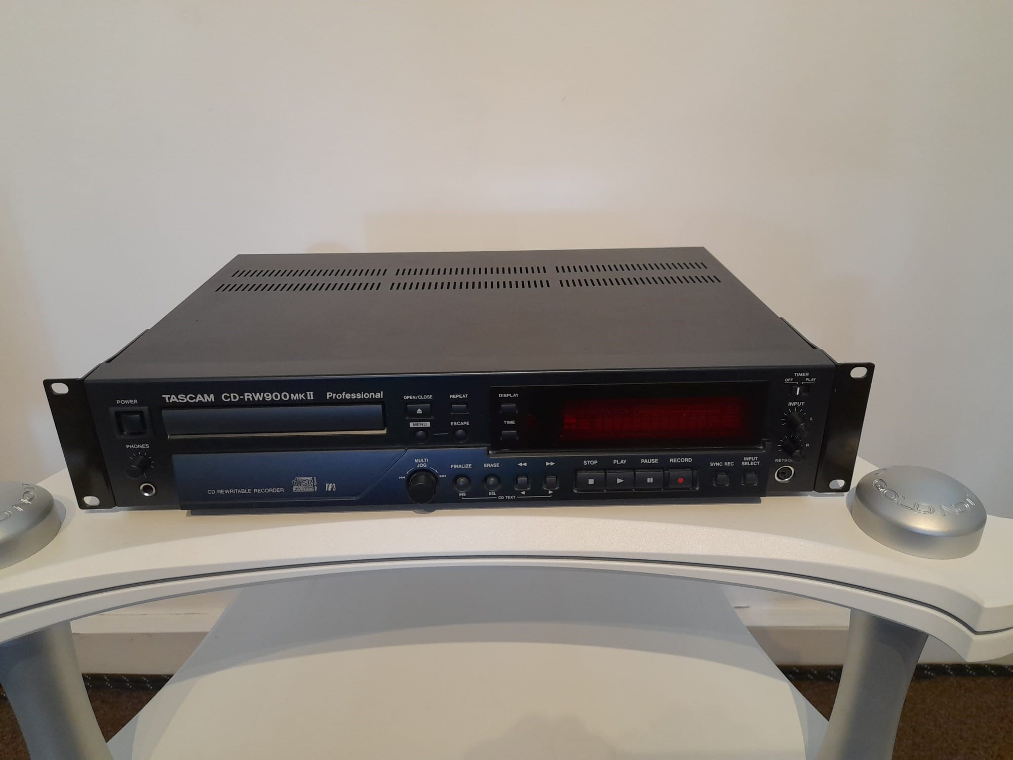 TASCAM - Graveur CD professionnel de studio CD-RW900 Mk2 (Neuf) - JSFrance