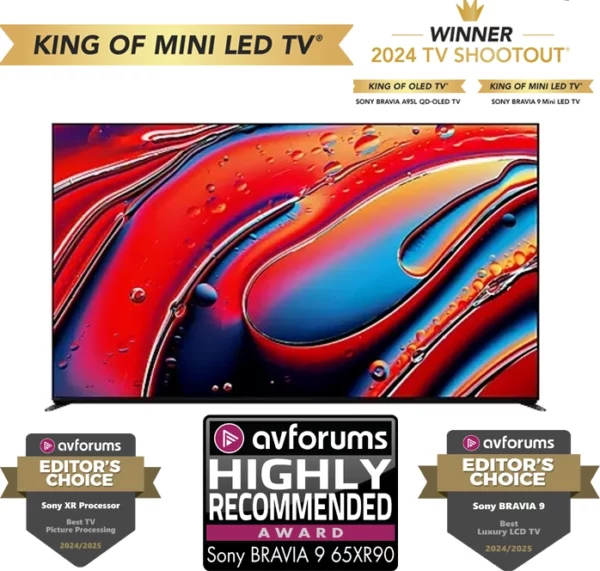 SALE "85" K85XR90 Bravia 9 4K TV Mini LED