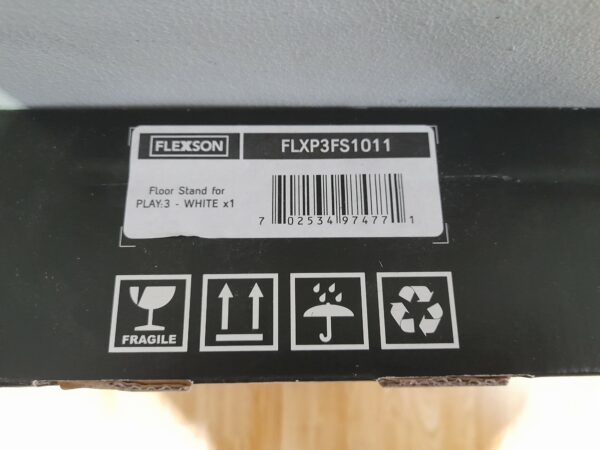 Flexson FLXP3FS1011 Pair Of White Floor Stands for Sonos Play 3 (Ex-display) - Image 2