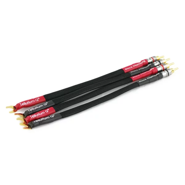 Tellurium Q Black Diamond Bi-Wire Links (30cm long)