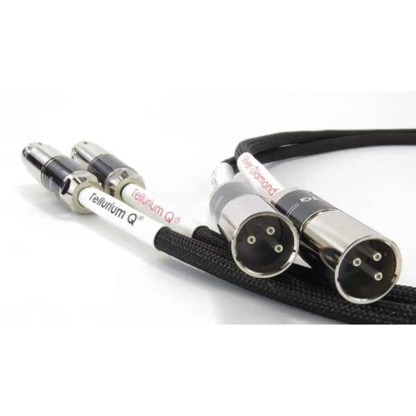 Tellurium Q Silver Diamond XLR Cable 1m - Image 2