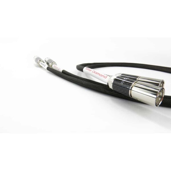 Tellurium Q Silver Diamond XLR Cable 1m - Image 3