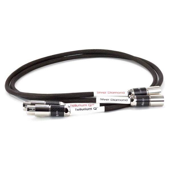 Tellurium Q Silver Diamond XLR Cable 1m - Image 5