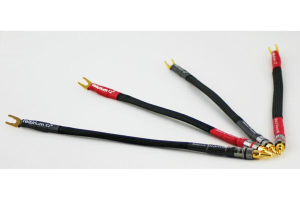 Tellurium Q Black Diamond Bi-Wire Links (30cm long) - Image 3