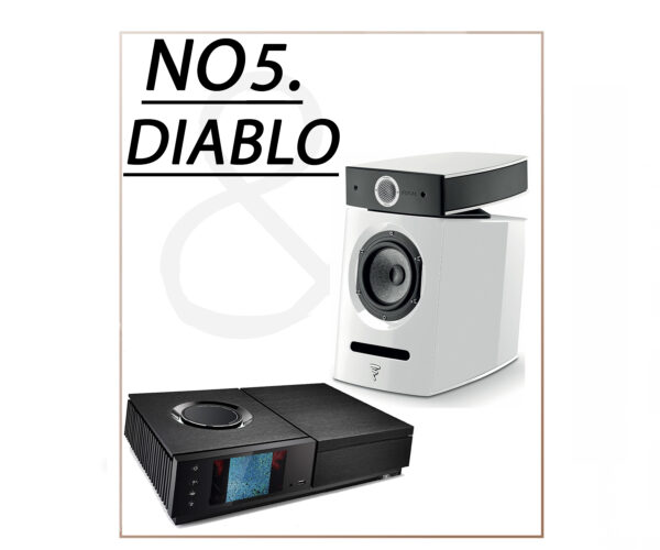 Exclusive Focal & Naim system No.5 Diablo