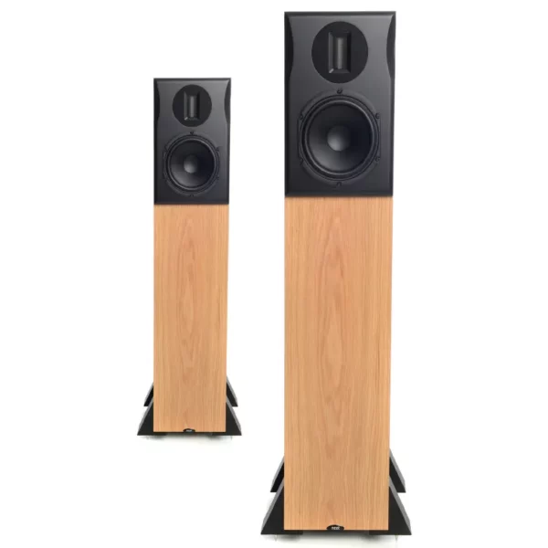 (Pre-owned) Neat Orkestra Floorstanding Speakers (Figured Birch Finish) - Image 2
