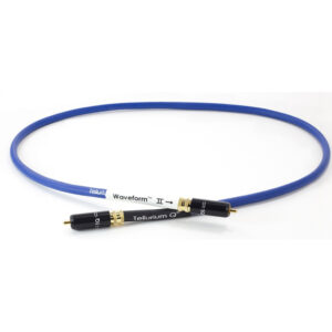 Tellurium Q Blue II Digital RCA Cable Waveform 1m