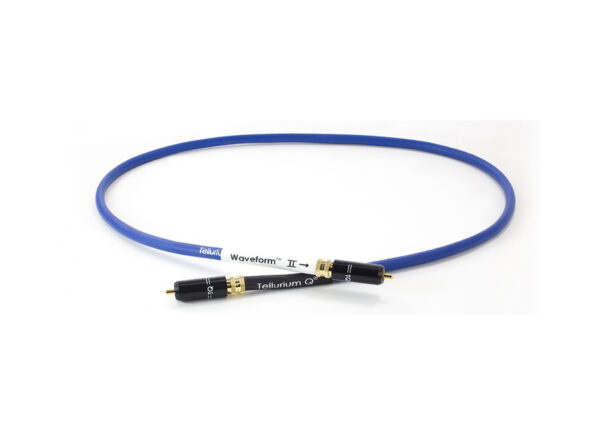 Tellurium Q Blue II Digital RCA Cable Waveform 1m