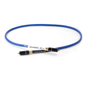 Tellurium Q Blue II Digital RCA Cable Waveform 1m