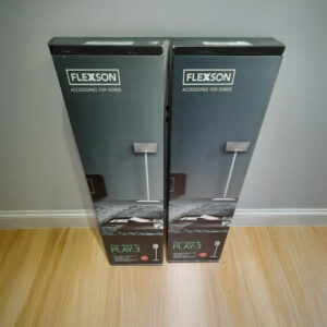 Flexson FLXP3FS1011 Pair Of White Floor Stands for Sonos Play 3 (Ex-display)