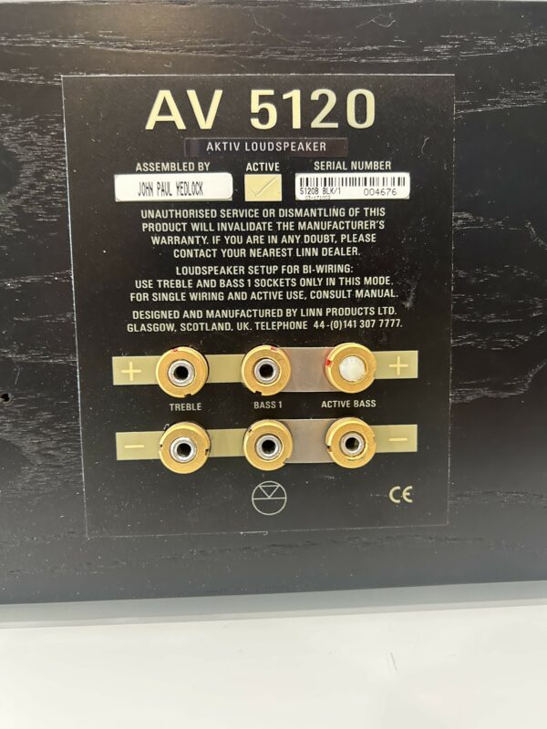 (Pre-Owned) Linn AV 5120 HiFi Home Audio Centre Speaker - Image 7