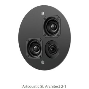 Artcoustic Architect  SL 2/1 Inceilings Speakers (Black)