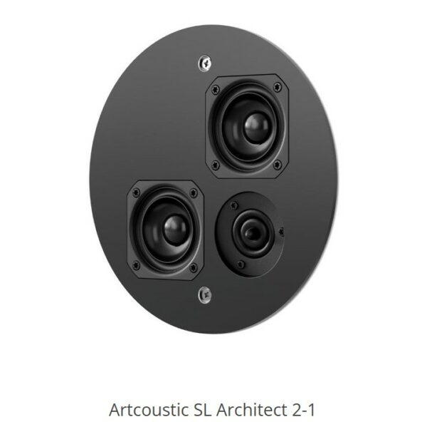 Artcoustic Architect  SL 2/1 Inceilings Speakers (Black)