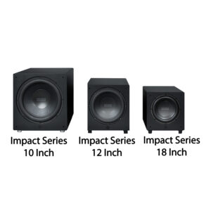 Velodyne Acoustics Impact Series X Subwoofers
