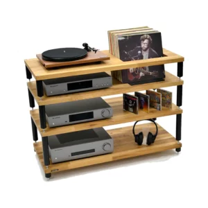 Atacama Apollo Storm 10 HIFI Modular hifi rack (Natural Oak Finish)