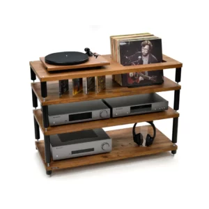 Atacama Apollo Storm 10 HIFI Modular hifi rack (Dark Oak Finish)