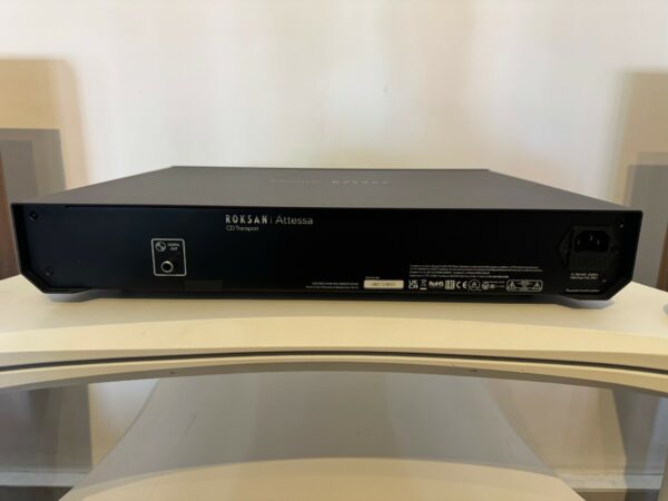 Ex-Display Roksan Attessa Black CD Transport - Image 5