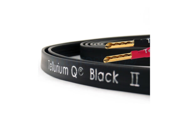 Tellurium Q Black II Speaker Cable - Factory Terminated