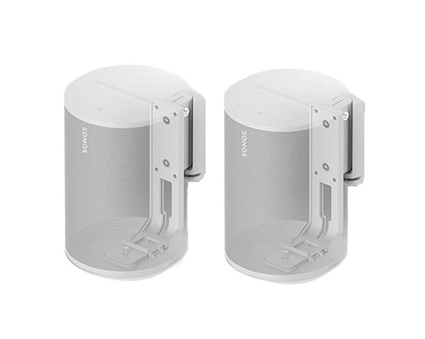 -Clearence Item- Flexson S1-WMX2 Wall Mounts for Sonos One, One SL and Play 1 Pairs