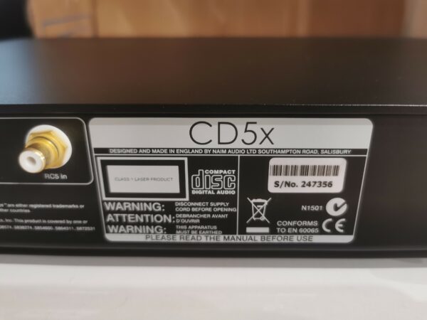 Pre-Owned Naim CD 5X CD Player - Image 9