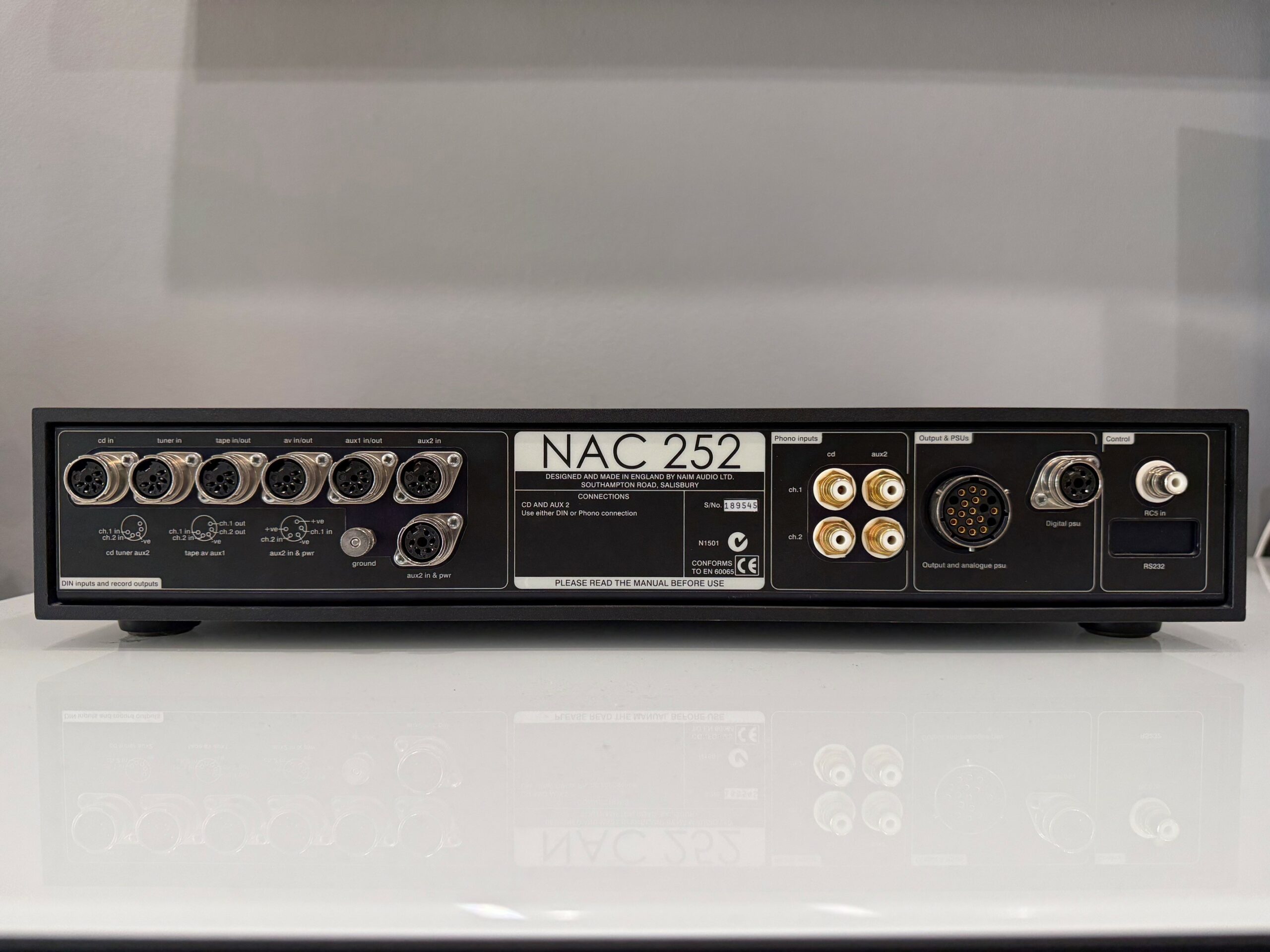 (PRE-OWNED) Naim NAC 252 Pre Amp - Image 4