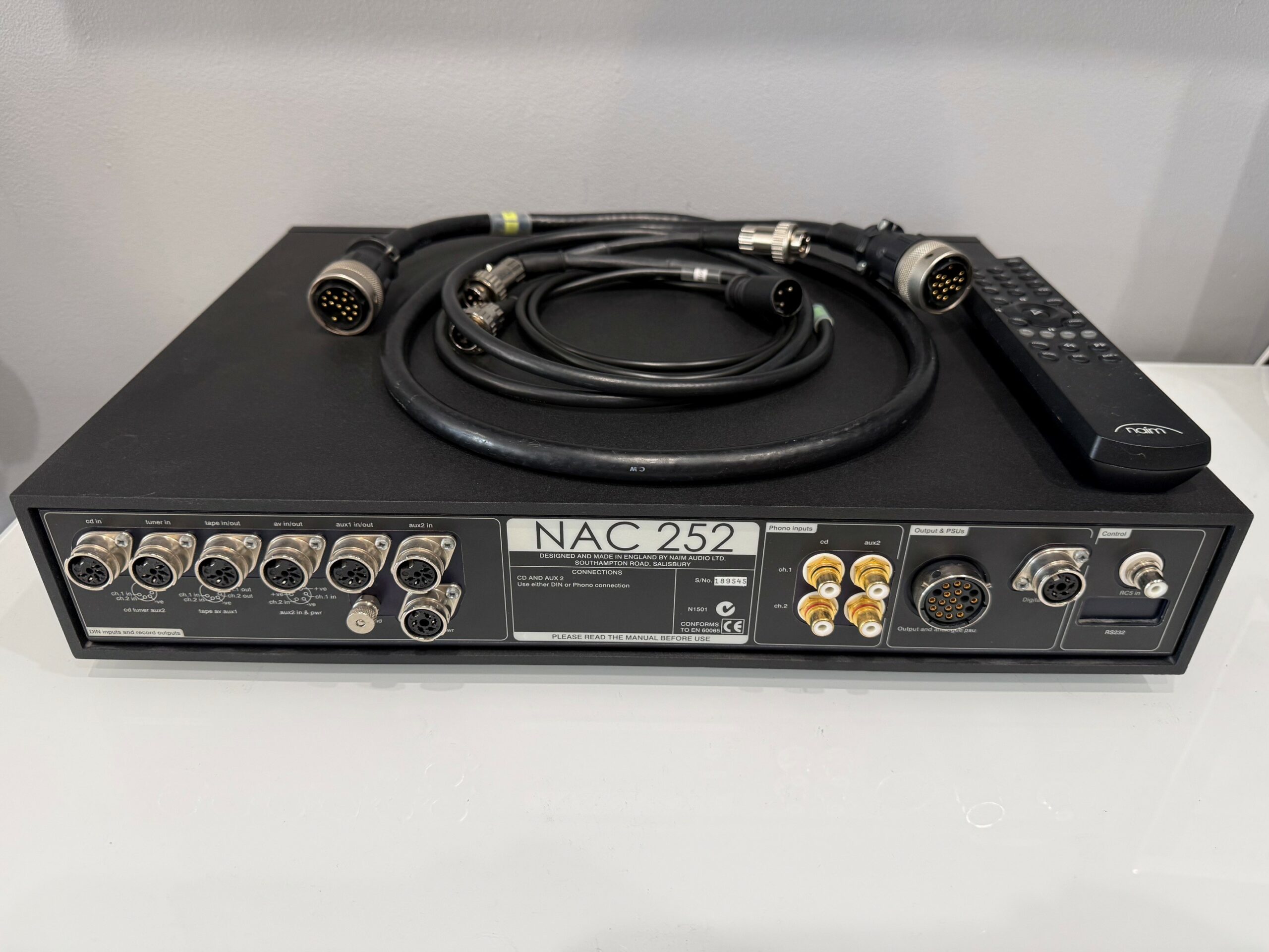 (PRE-OWNED) Naim NAC 252 Pre Amp - Image 5