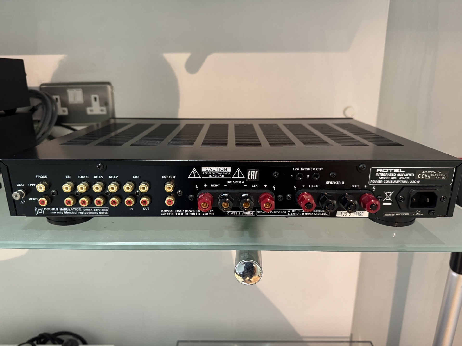 (Pre-owned) Rotel RA-10 Amplifier - Image 3