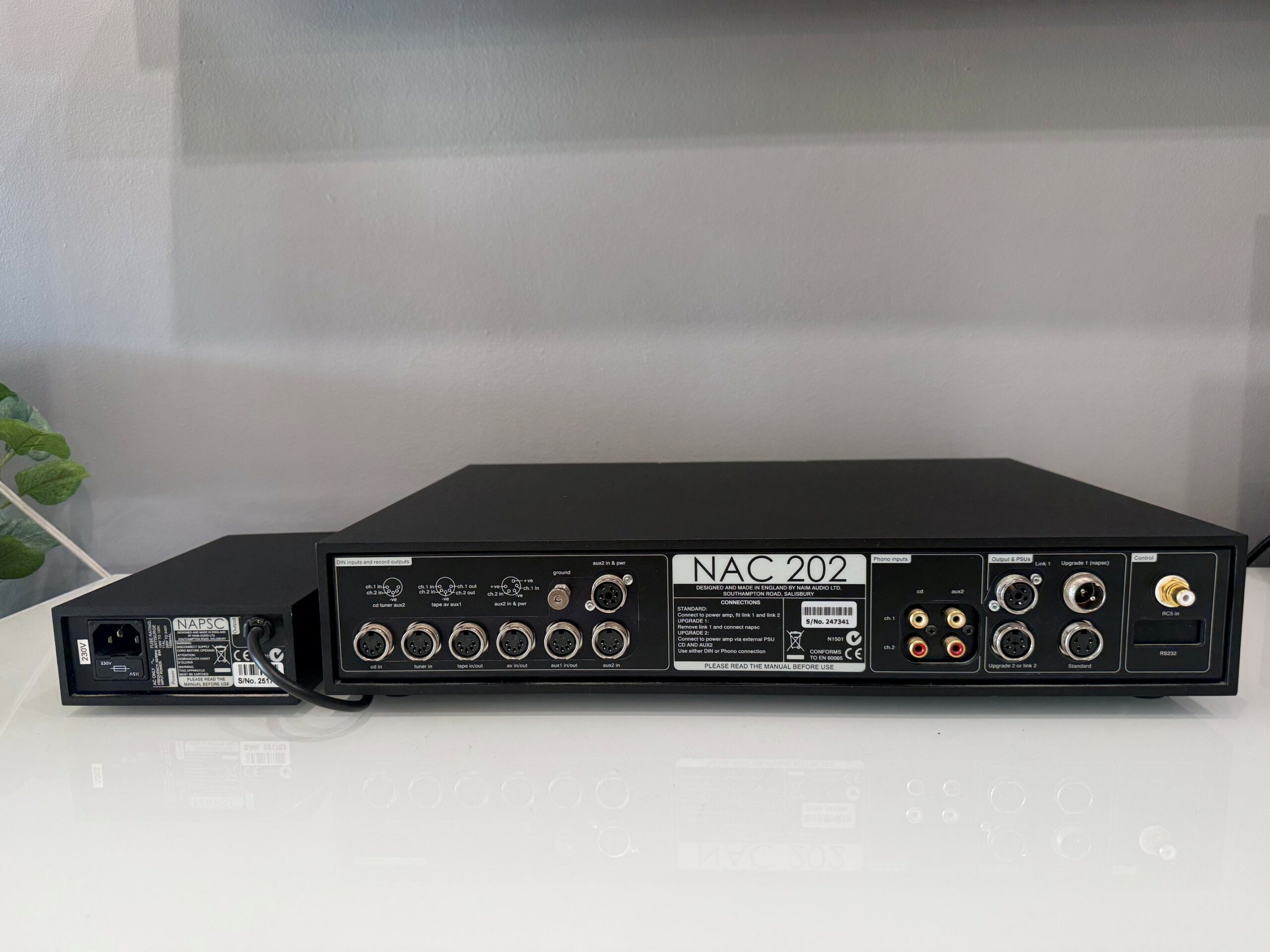 (Pre-Owned) NAC 202 Pre-Amplifer & NAPSC - Image 2