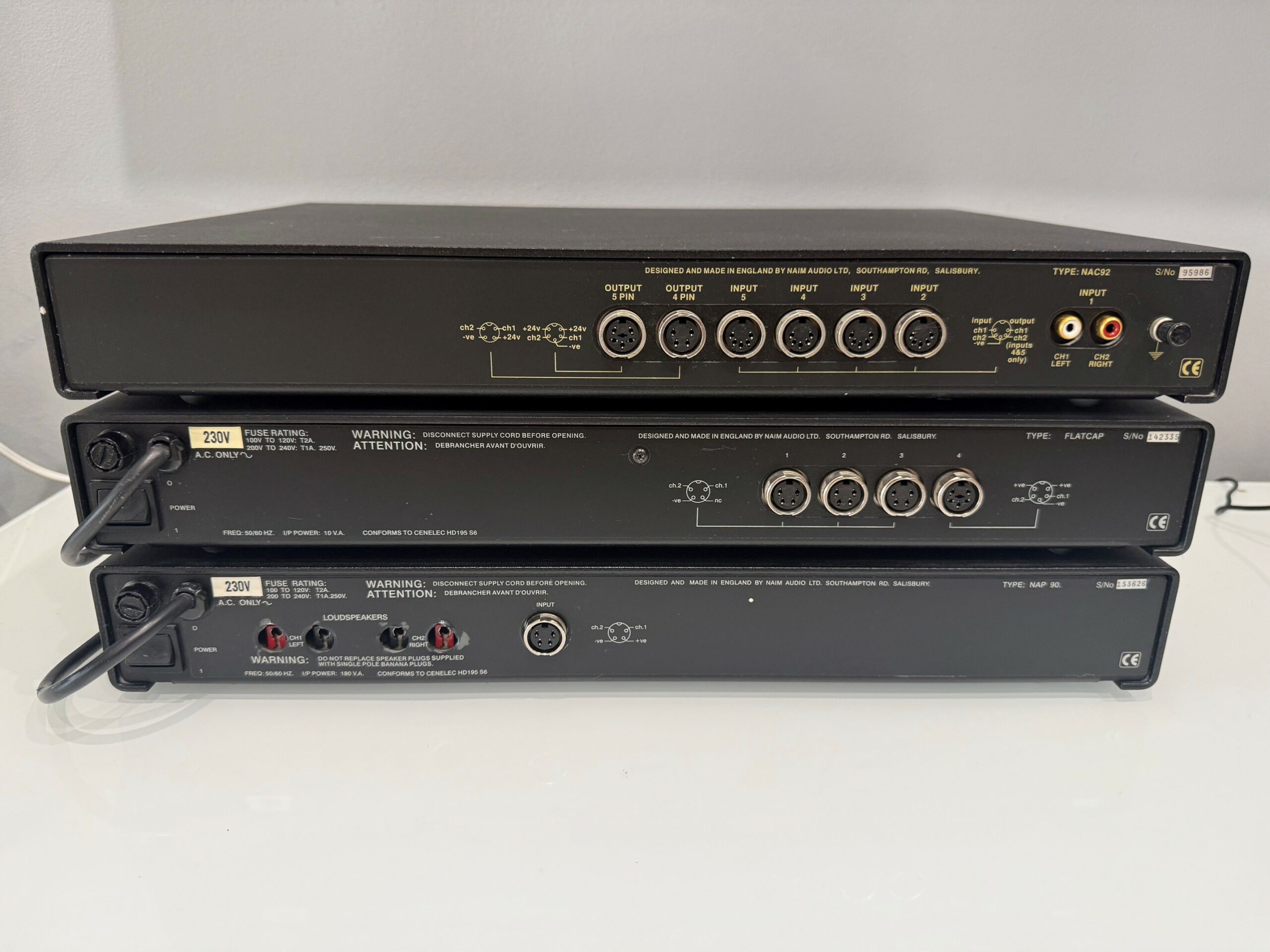 (Pre-Owned) NAC92 Pre-Amplifier, Flatcap & NAP90 Amplifier - Image 2
