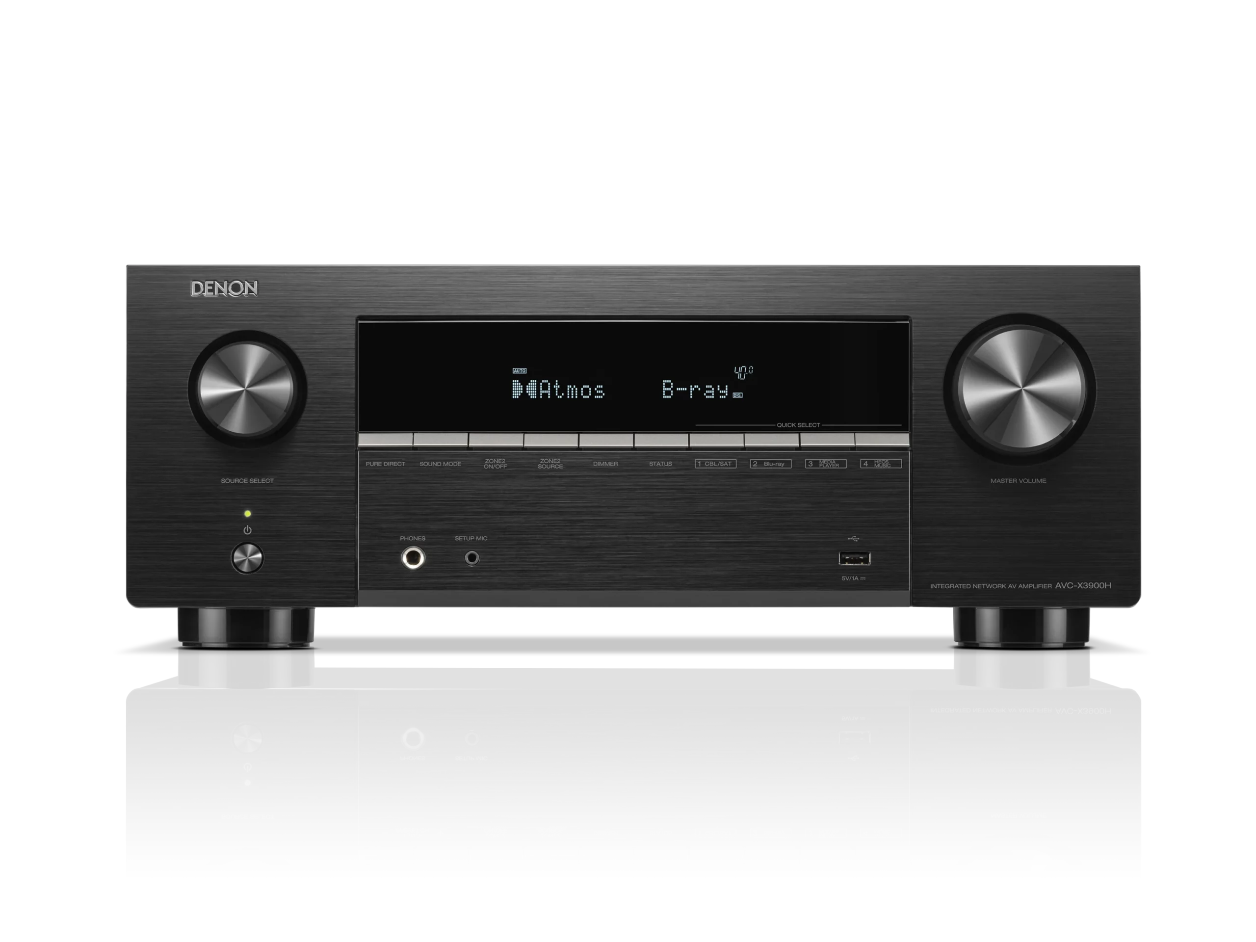AVC-X3900H 9.4 Ch. 105W 4K/8K Dolby Atmos AV Amplifier Powered by HEOS™ - Image 3
