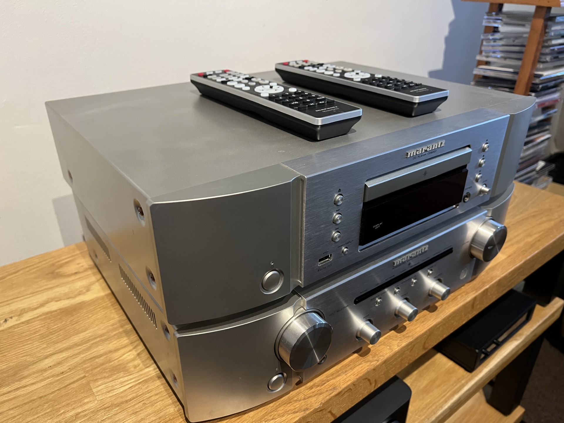 (Pre-Owned) Marantz CD6007 CD Player/PM6007 Amplifier - Image 2